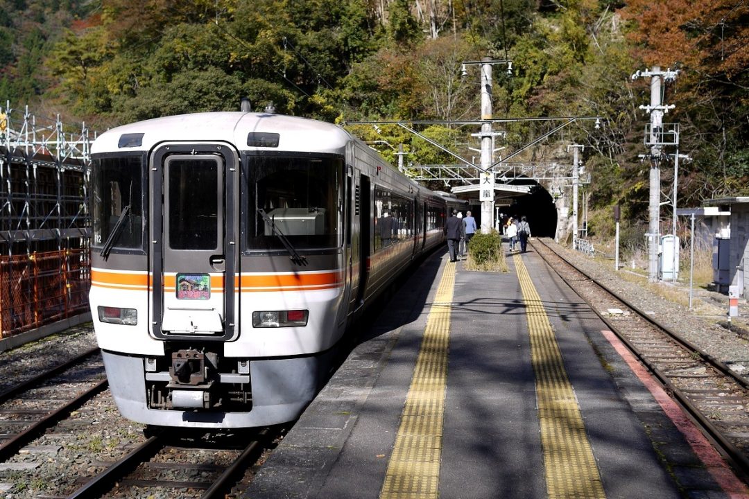 The Iida Line Unexplored Station Train