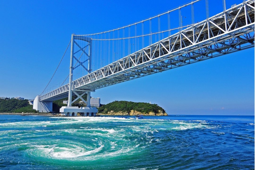 The Naruto Whirlpools Japan RAIL TRAVEL